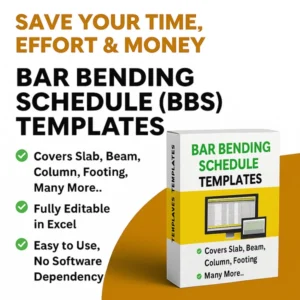 Bar Bending Schedule (BBS) Templates + Free BBS Ebook